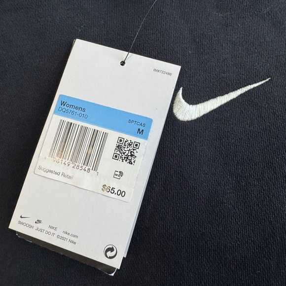 Nike Sportswear Phoenix Fleece- Women's Over-Oversized Crew-Neck Sweatshirt - Picture 5 of 5